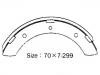 剎車蹄片 Brake Shoe Set:MB060101