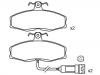 剎車(chē)片 Brake Pad Set:5 018 982