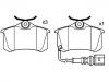 剎車片 Brake Pad Set:6Q0 698 451