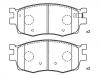 剎車(chē)片 Brake Pad Set:58101-1GA00