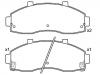 Brake Pad Set:0K72A-33-28Z