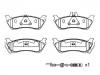 Brake Pad Set:163 420 14 20