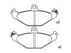 Brake Pad Set:4 762 999