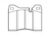 Brake Pad Set:0060 736 109