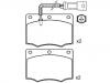 Brake Pad Set:1 619 145